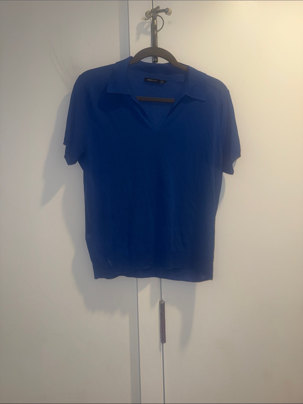 Women's Short-Sleeve Polo in Royal Blue